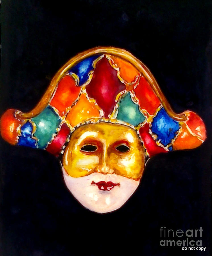 Mask Painting by Paul SANDILANDS