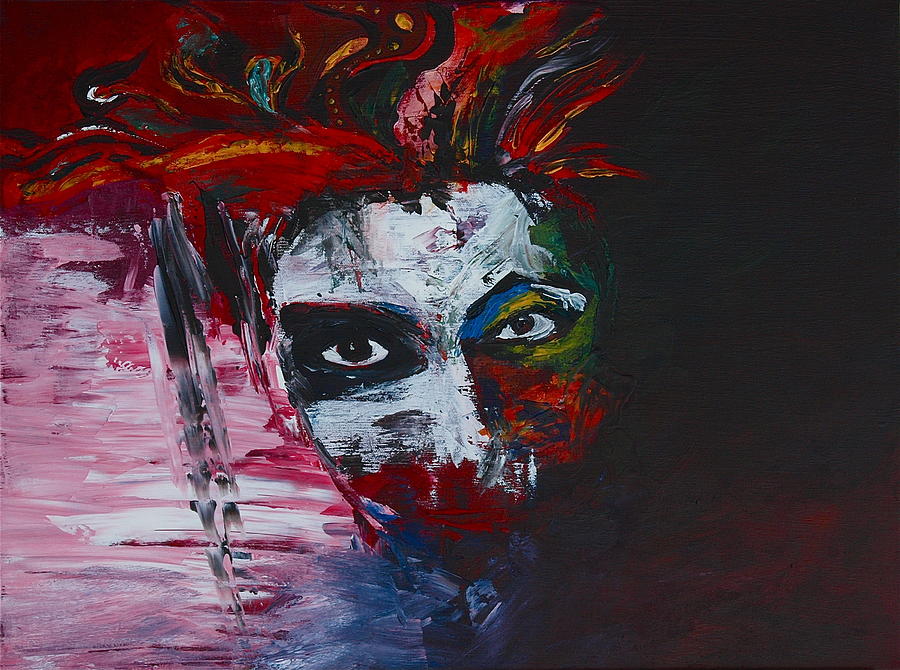 Abstract Painting - Masquerade II by LeeAnn Alexander