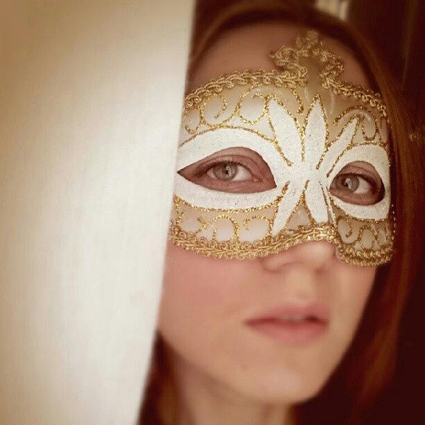 Mask Photograph - Masquerade by Lana Banana