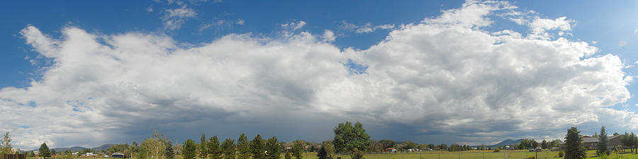 Massive Flagstaff Monsoon Thunderstorm September 2 2012 Photograph by Brian Lockett