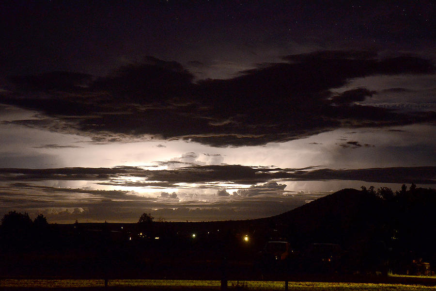 Massive Thunderstorm Flagstaff Arizona July 21 2012 Photograph by Brian Lockett