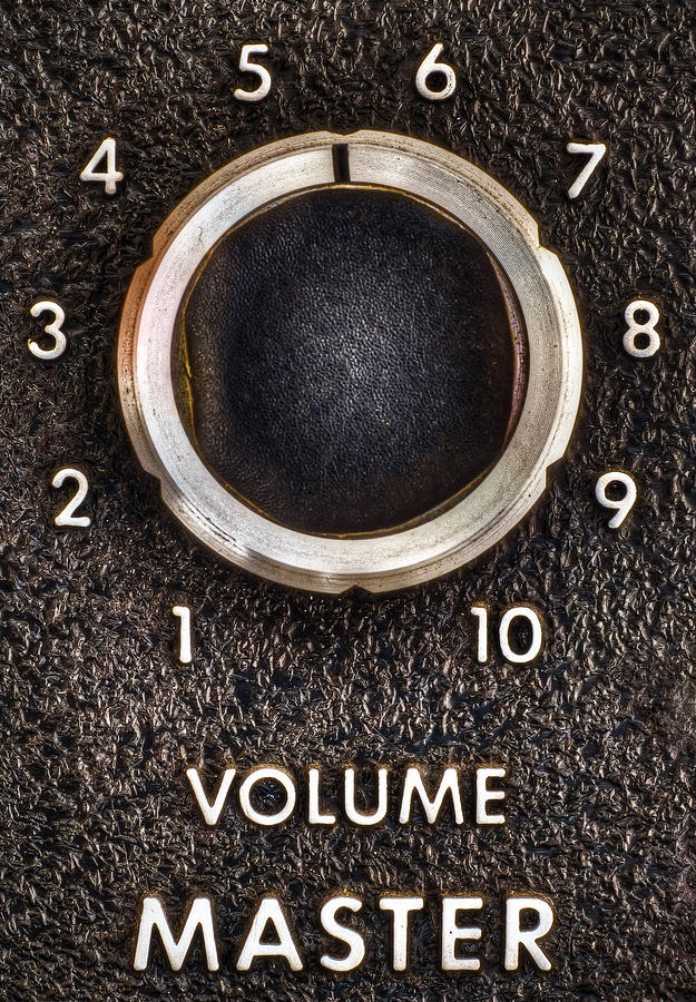 Master volume. Volume knob фото Tattoo.