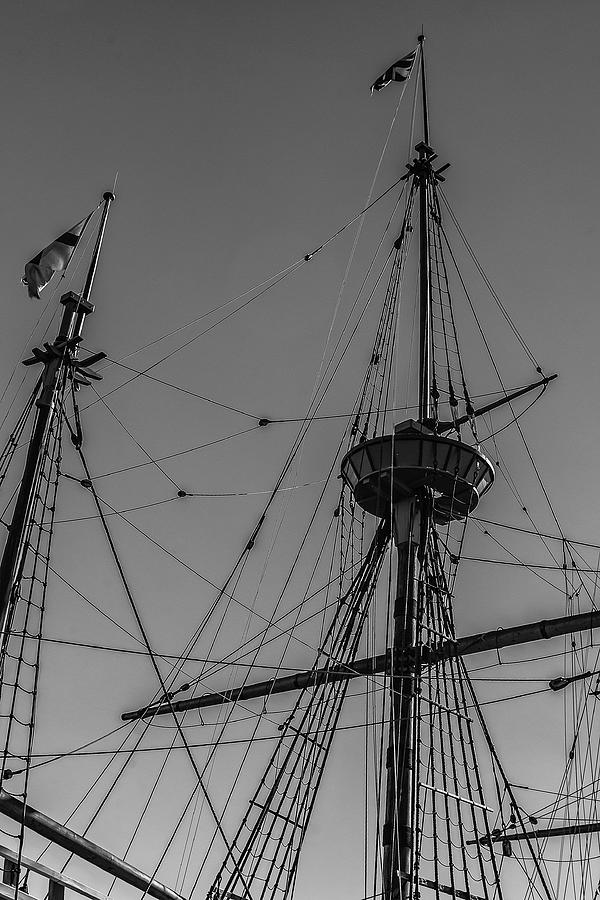 Masts Photograph by Kate Hannon