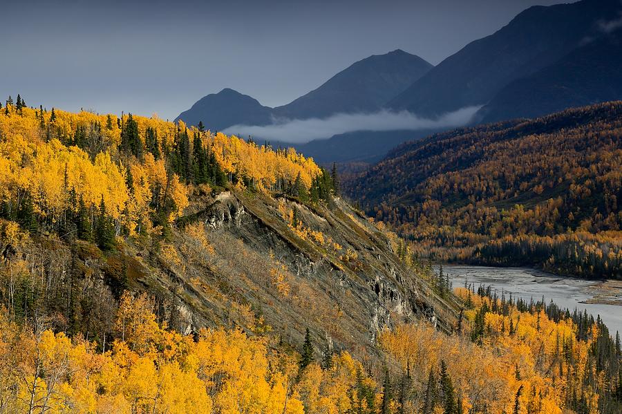 Matanuska River Valley Alaska Photograph by Sam Amato