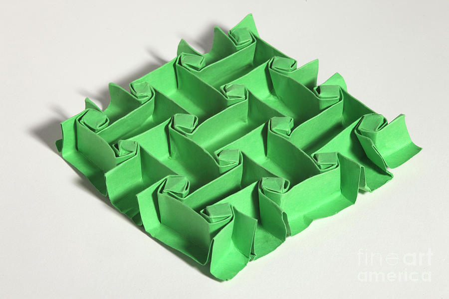 Pattern Photograph - Mathematical Origami by Ted Kinsman