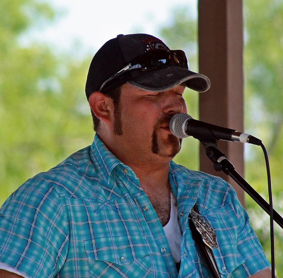 Matt Hawk at Fiddlin' Frenchie Burke Festival Photograph by Monica Wheelus