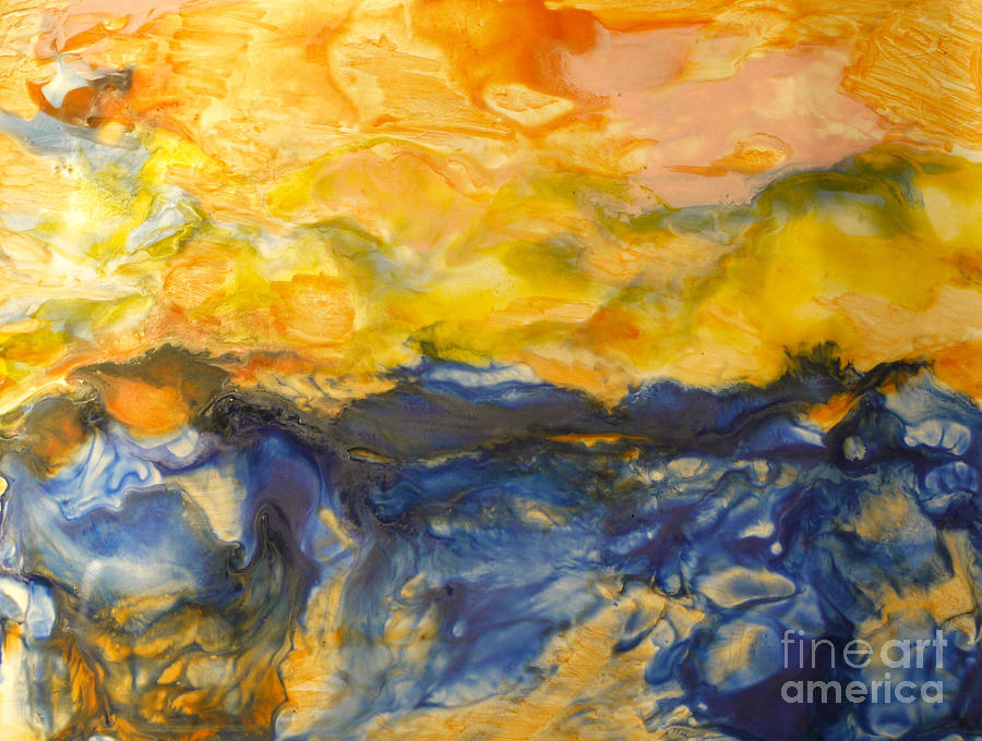 Matter in Motion Painting by Heather Hennick