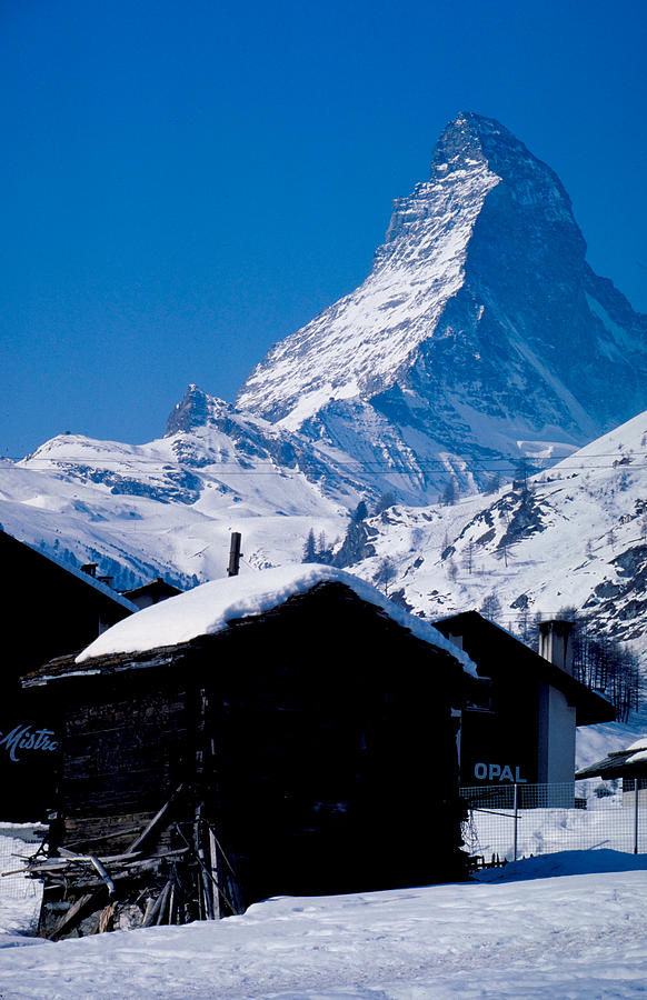 matterhorn mountain in zermatt switzerland photograph