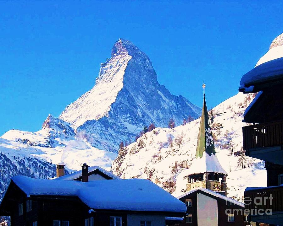 Nature Photograph - Matterhorn by Thea Recuerdo