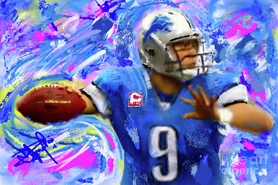 Detroit Lions - Matt Stafford Poster Print - Item # VARTIARP16012