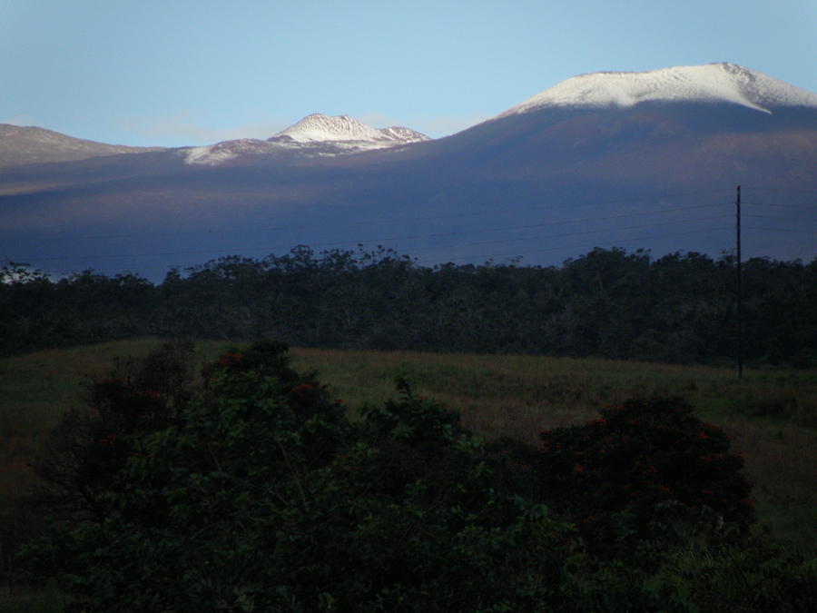 Mauna Kea with snow Photograph by John Winslow Fine Art America