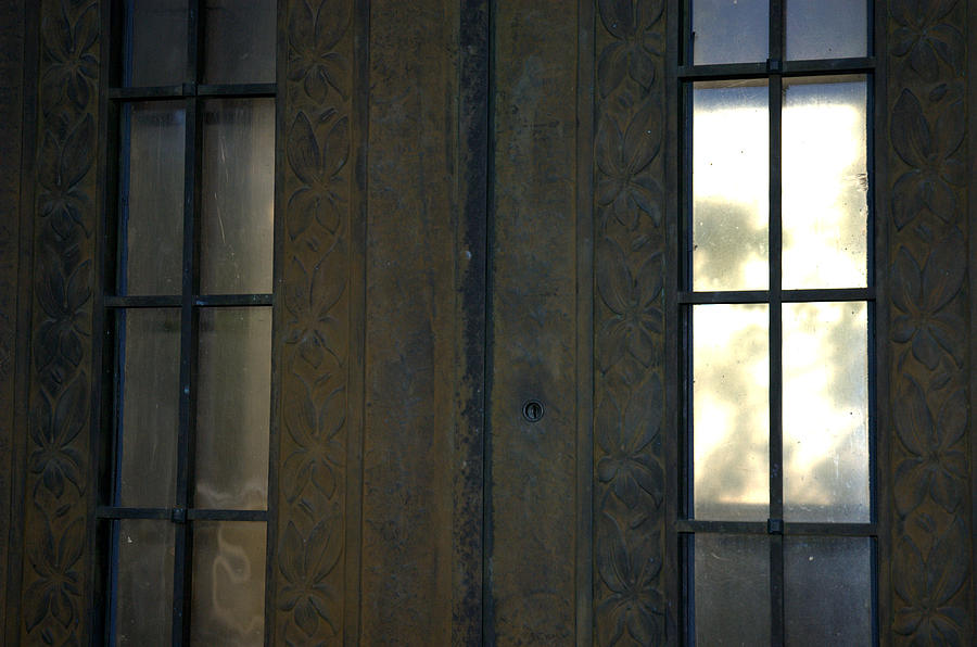 Mausoleum Doors Photograph by Bruce Carpenter