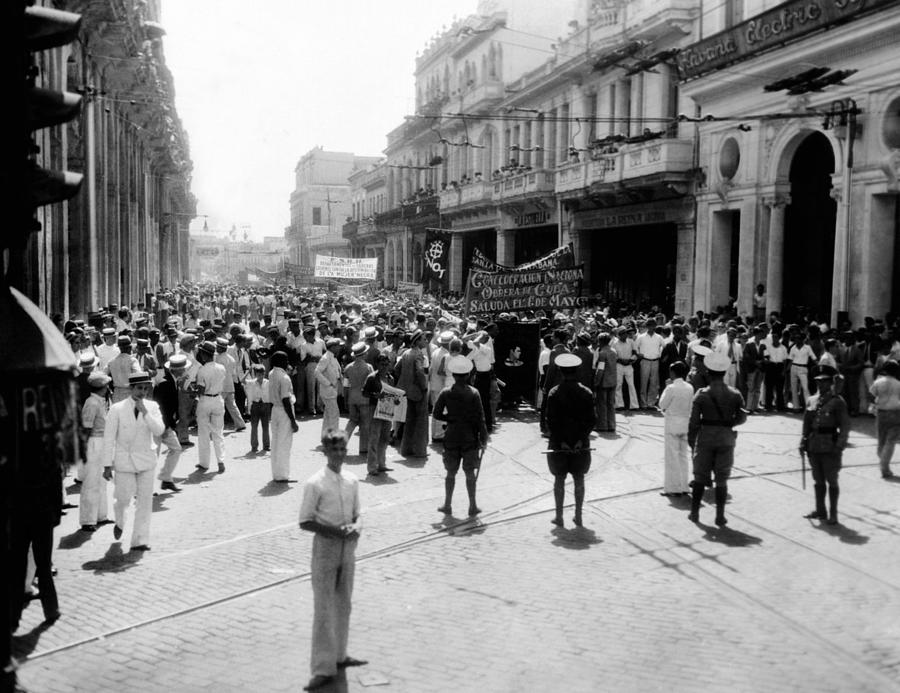 May Day 1934 Riots In Cuba. When Photograph by Everett | Fine Art America