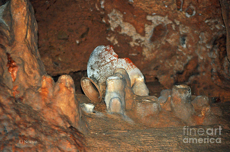 Mayan Cave Rituals Photograph by Li Newton