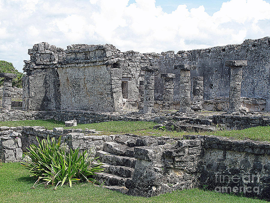 Mayan Ruins Tulum Photograph by Louise Peardon