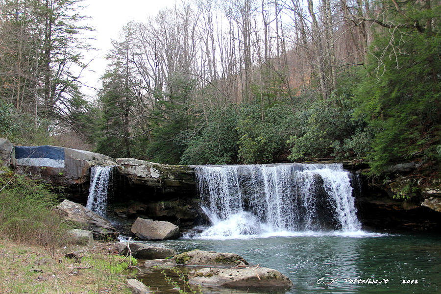Waterfall Photograph - McCoy Falls by Carolyn Postelwait