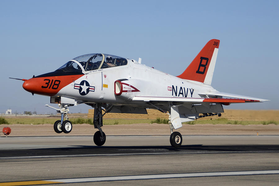 McDonnell-Douglas T-45C Goshawk BuNo 167096 NAF el Centro on October 24 2012 Photograph by Brian Lockett