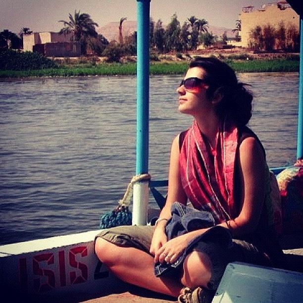 Me And The Nile River, Luxor, Egypt Photograph by Ilaria Agostini