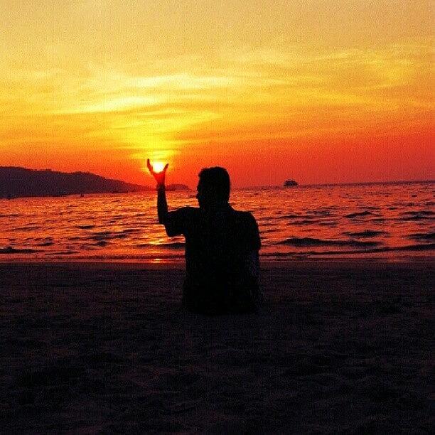 Summer Photograph - #me #myself #touch #sun #phuket by Fajar Triwahyudi