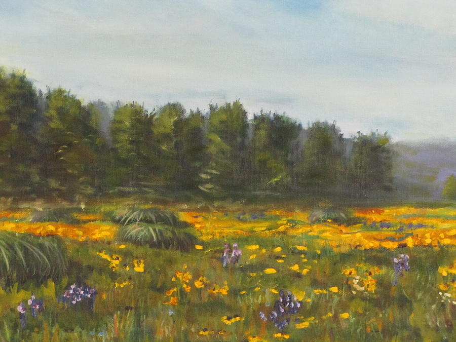 Landscape Painting - Meadow by Dahlstrom
