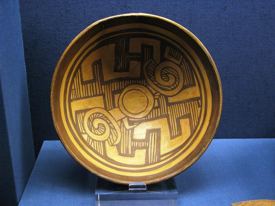 Meander bowl Photograph by Andonis Katanos