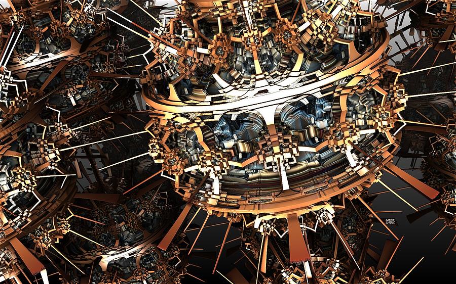 Mechanical Precision Digital Art by Ricky Jarnagin Fine Art America