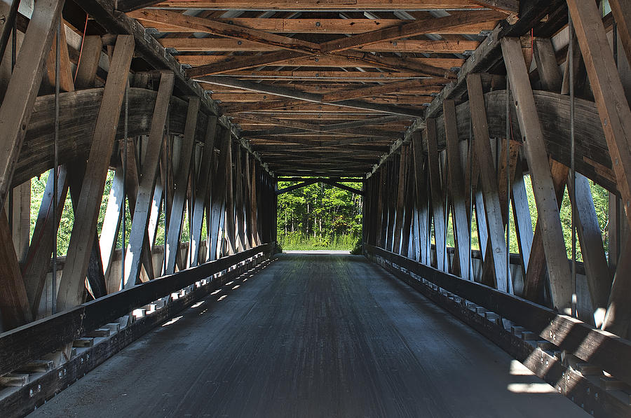 Mechanicsville Road Bridge Interior Photograph by At Lands End Photography