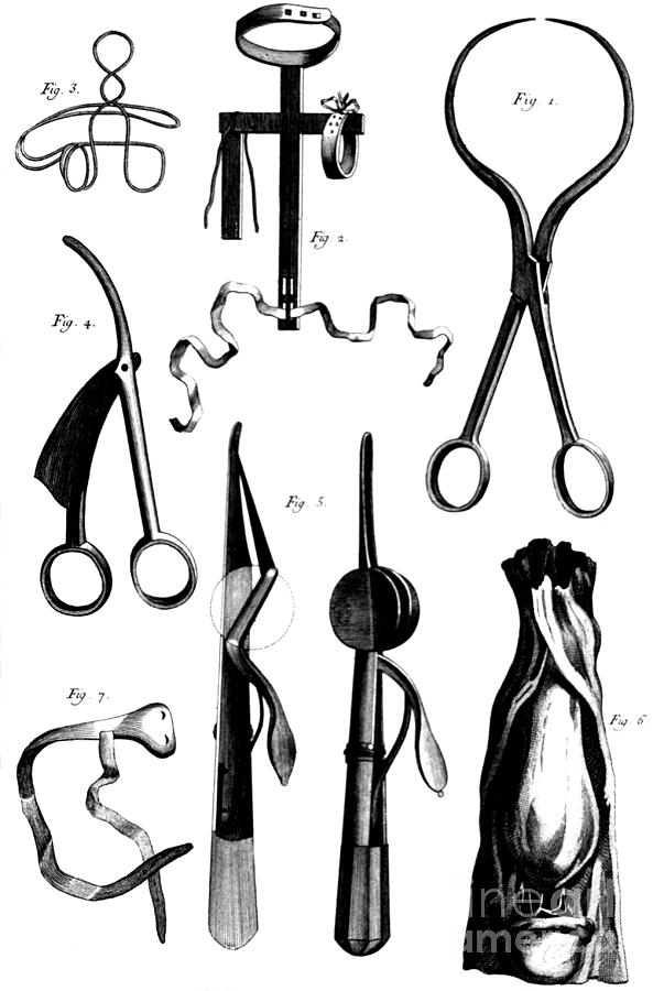 Tool Photograph - Medical Instruments, 18th Century by Science Source