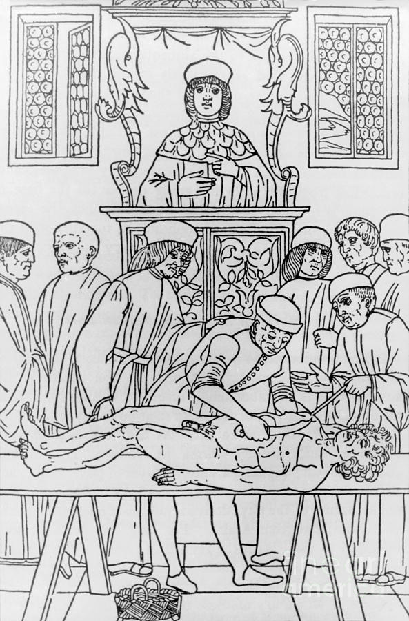Medicine In The Middle Ages Photograph by Photo Researchers