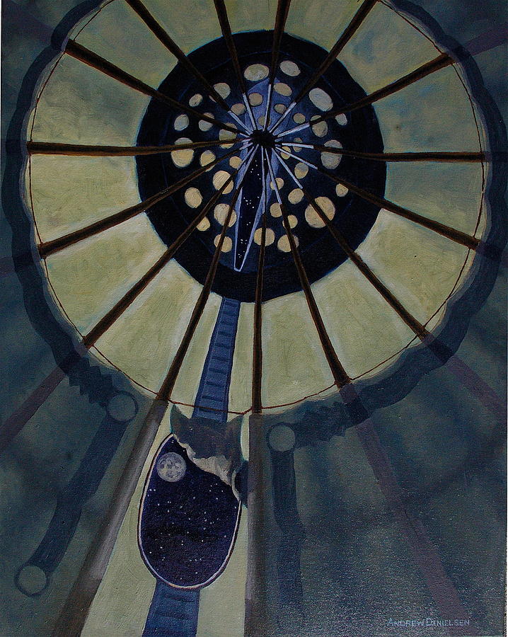 Medicine Wheel Painting by Andrew Danielsen