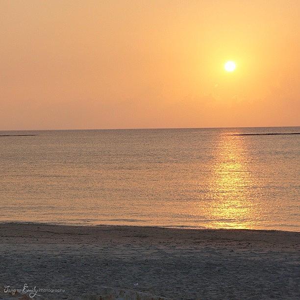 Sunset Photograph - Mediterranean Sea At Sunset by Jane Emily