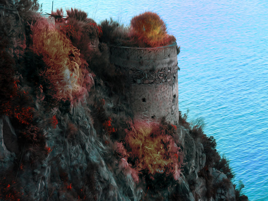 Mediterranean Turret Photograph by Bill Cannon