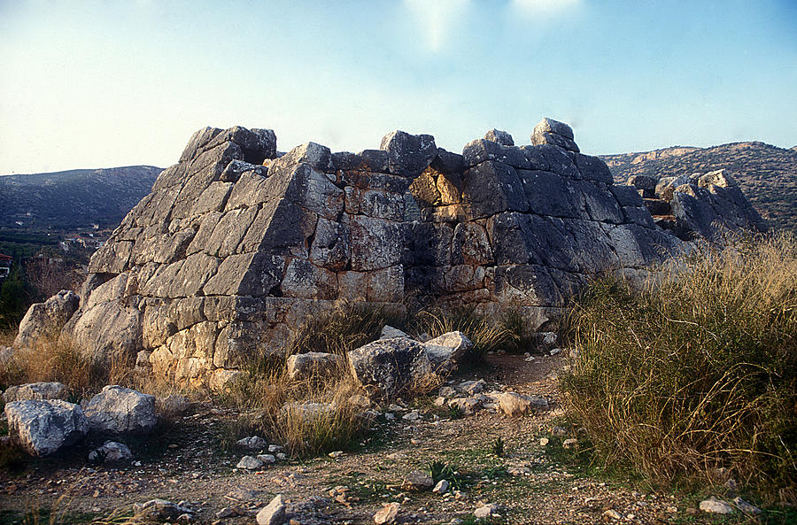 Megalithic pyramidal Photograph by Andonis Katanos