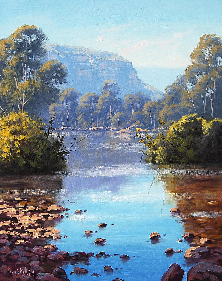Megalong Creek Painting