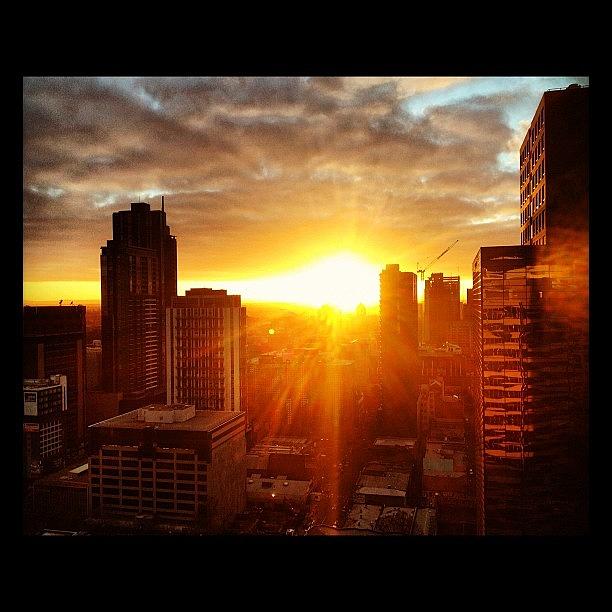 Melbourne Sunrise Photograph by Michael Koumanidis