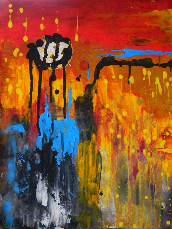 Melting Point Painting by Everette McMahan jr