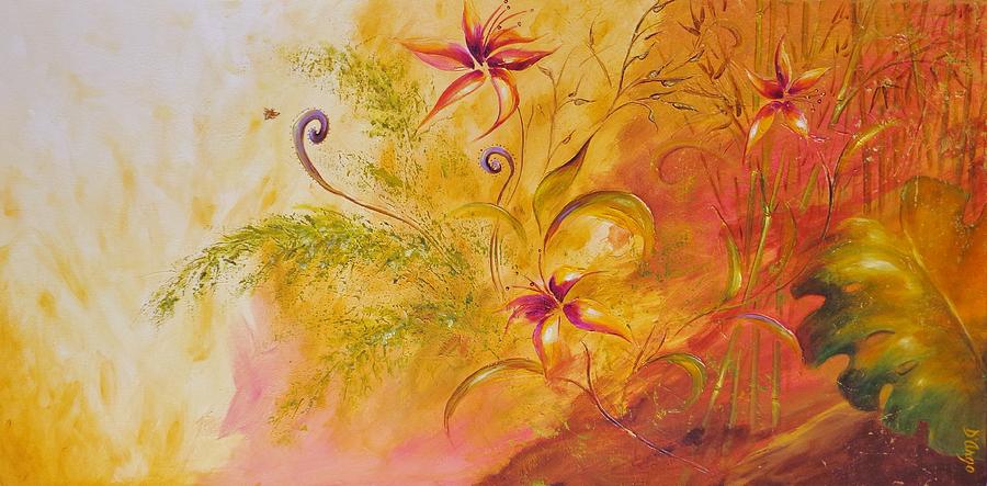 Memories of Paradise I Painting by Dina Dargo