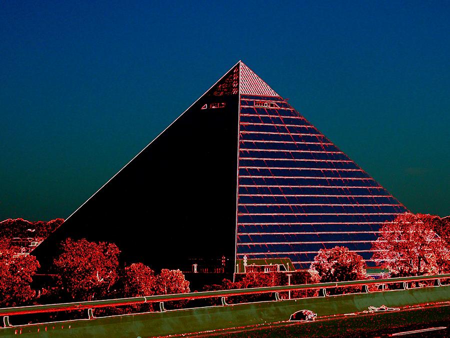 Memphis Pyramid Photograph by J R Seymour