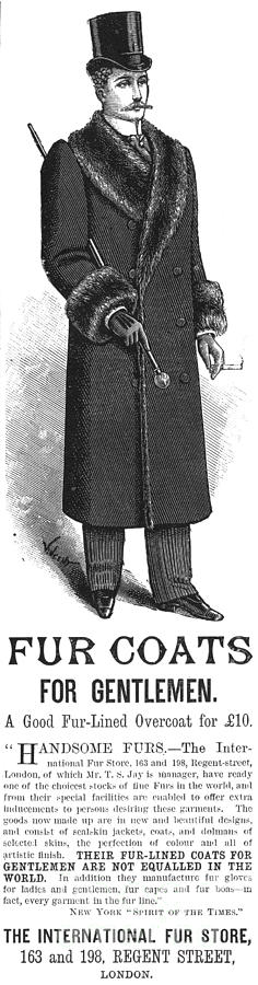 Mens Fashion, 1890 Photograph by Granger