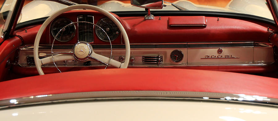 Mercedes 300 SL Photograph by Andrew Fare