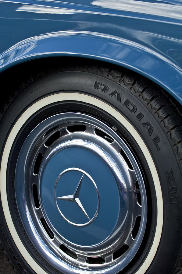 Mercedes-Benz Wheel Rim Photograph by Jill Reger