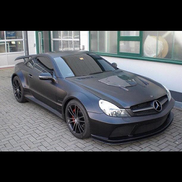 Car Photograph - #mercedes Black Series #sl65 #amg by Exotic Rides