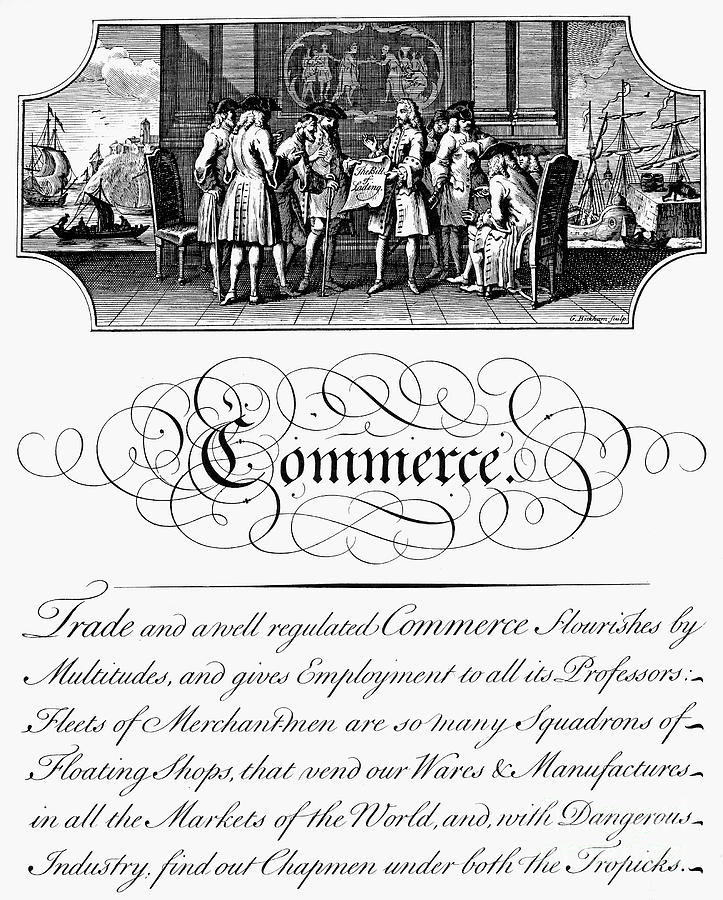 Merchant Trade Document Photograph by Granger - Pixels