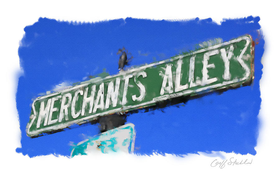 Merchants Alley Digital Art by Geoff Strehlow