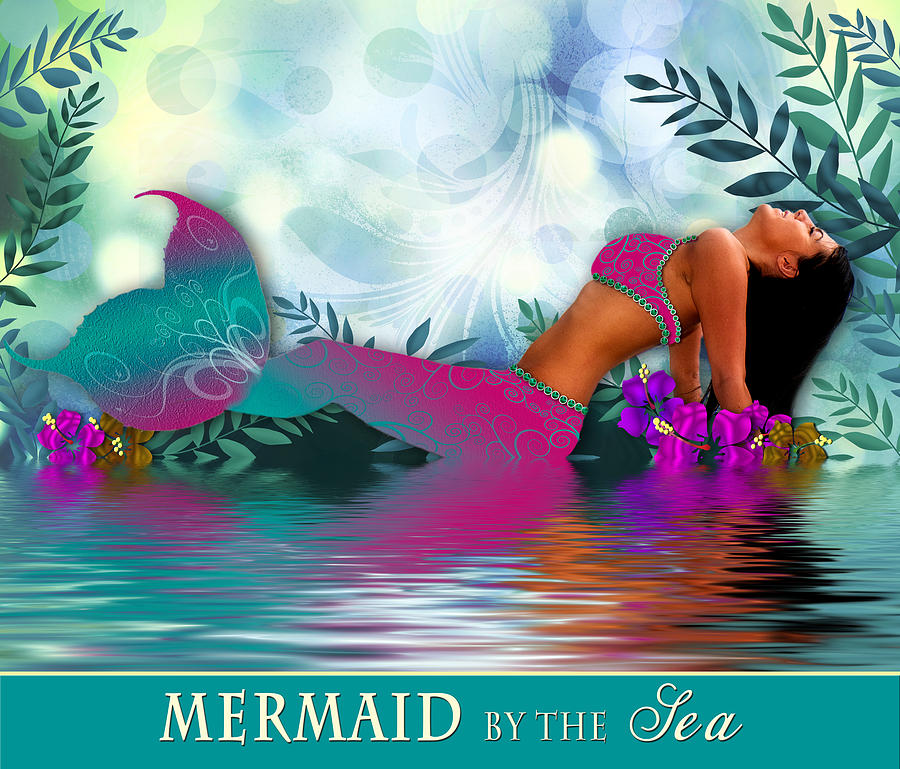 Mermaid by the Sea Photograph by Trudy Wilkerson