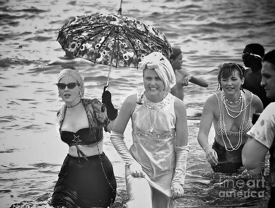 Mermaid Parade c. 1995 Photograph by Tom Callan