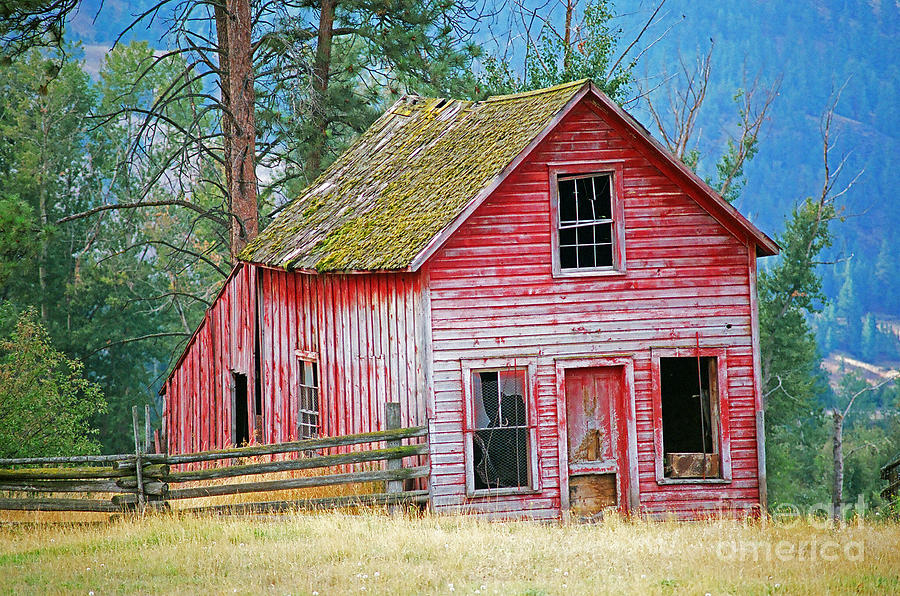 Merritt Old Red Farmhouse Randy Harris 
