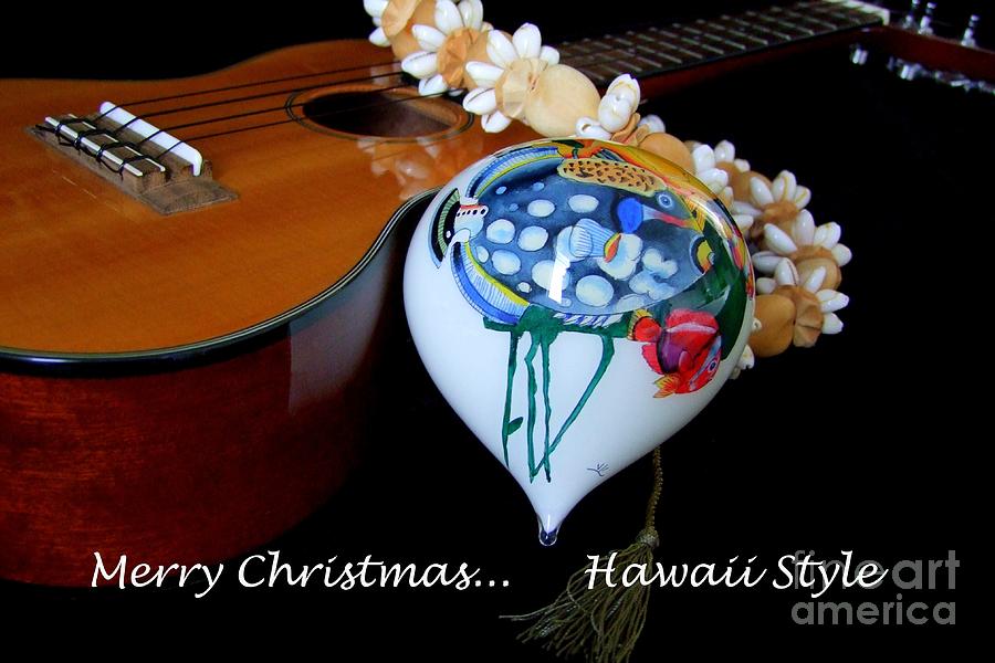 Merry Christmas Hawaii Style Photograph by Mary Deal