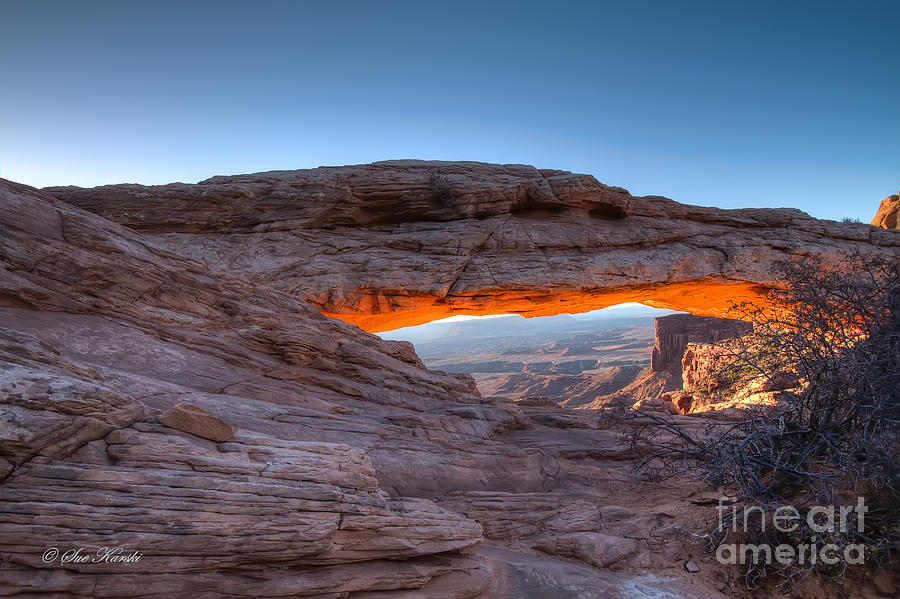 Mesa Arch 2 Photograph by Sue Karski
