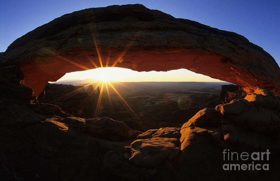 Arches National Park Photograph - Mesa Arch Sunrise by Bob Christopher